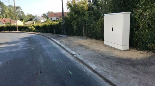 Poursuite des travaux pour la fibre