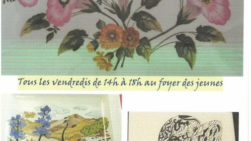 PEINTURE SUR PORCELAINE